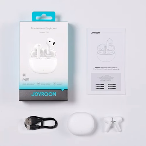 Belaidės ausinės Joyroom JR-FB2 baltos (Bluetooth 5.3)