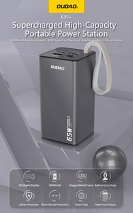 External battery Power Bank Dudao K65+ 65W 30000mAh black