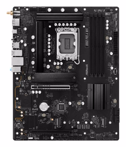 Asrock B860 Pro-A WiFi Intel B860 LGA 1851 (Socket V1) ATX pagrindinė plokštė