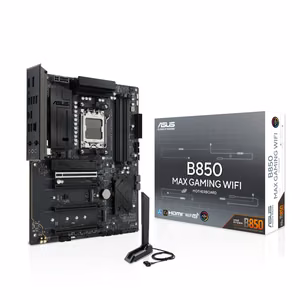 ASUS B850 MAX Gaming WiFi ATX pagrindinė plokštė