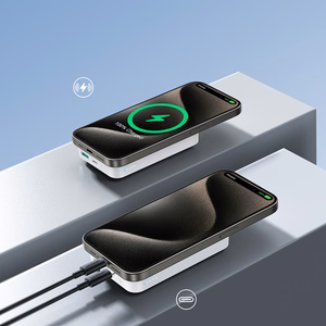 Išorinė baterija Power Bank Joyroom JR-W020 20W Magnetic Wireless 10000mAh balta