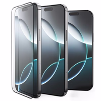 LCD apsauginis stikliukas Tech-Protect Glass Fit+ 2-Pack Nothing Phone 3a/3a Pro juodas