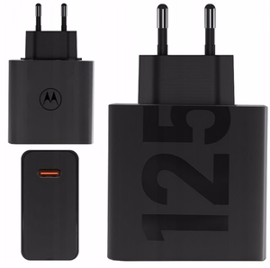 MOTOROLA originalus įkroviklis Type C 125W MC-1259 juodas bulk