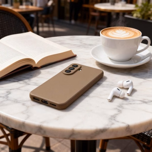 "Tech-Protect Icon" dėklas "Samsung Galaxy A57 5G" - rudas