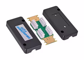 Alantec WTM08 gnybtų plokštelė Juoda