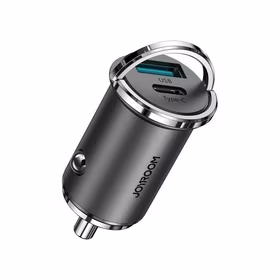 Įkroviklis automobilinis Joyroom (C-A35) (1xUSB-C; 1xUSB; 4.8A 45W) juodas