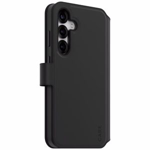 CARE by PanzerGlass Funkcinis Tango 2in1 piniginės dėklas telefonui Samsung Galaxy S25+ - Juodas