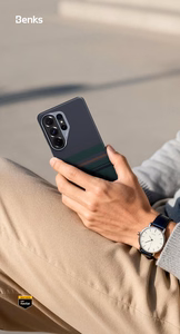 "Benks Magnetic Armor Pro Aurora Kevlar 600D" dėklas (D050), skirtas "Samsung Galaxy S26 Ultra