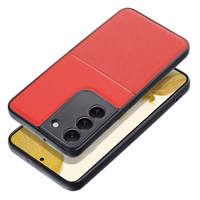 NOBLE dėklas telefonui SAMSUNG S22 raudonas