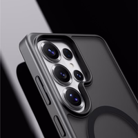 Rock Guard Touch Matinis Series Magnetic Dėklas for Samsung Galaxy S26 Plus juodas