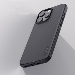 Nillkin Super Frosted Shield Pro dėklas iPhone 16 Pro Max - juodas