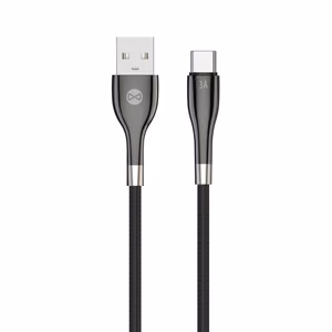 Forever Sleek кабель USB - USB-C 1,0 m 3A чёрный