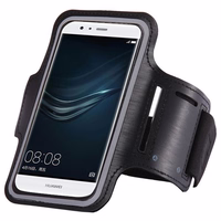 UNIVERSAL RUNNING ARMBAND 6" SMARTPHONES juodas