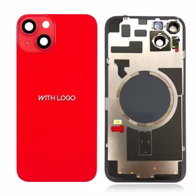 Galinis dangtelis skirtas iPhone 14 / Red / (Full cover without NFC flex) / OEM