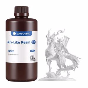 ANYCUBIC ABS tipo derva 3.0 (spalva: balta)