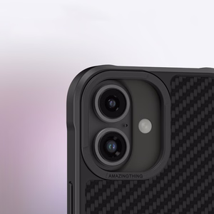 AmazingThing Titan Max Dėklas telefonui su 1500D aramidinių pluoštų iPhone 16 - juodas