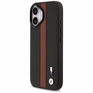 BMW M Perforated Stripe Logo Magnetinis dėklas iPhone 17 - raudonas