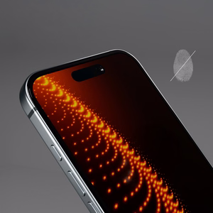 SBS apsauginis stiklas su D3O technologija su aplikatoriumi iPhone 16 Plus / iPhone 15 Plus