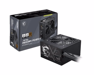 MSI MAG A650BN PCIE5 II maitinimo šaltinis 650 W 20+4 kontaktų ATX ATX juodas
