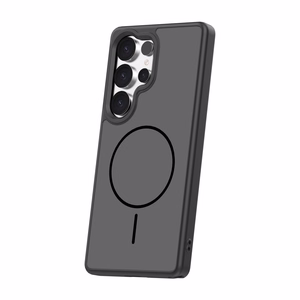 Frame Thin Mag dėklas for Samsung Galaxy S25 Ultra juodas