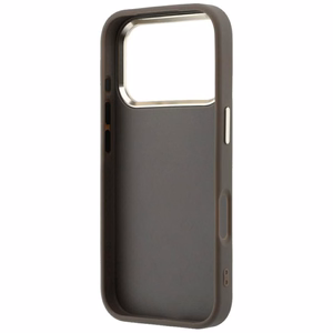 Dėklas, skirtas IPHONE 18 Pro Max/17 Pro Max (Big Strass Logo 4G) (spalva: ruda)