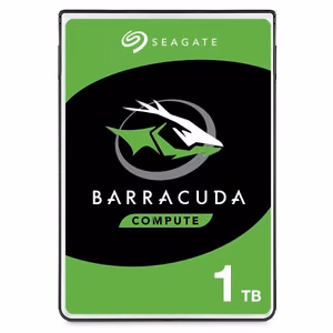 Seagate BarraCuda vidinis kietasis diskas 1 TB 5400 RPM 128 MB 2.5" Serial ATA III (ST1000LM048)