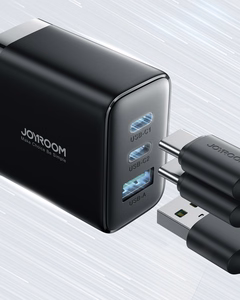Įkroviklis Joyroom JR-TCF10 32W 2xUSB-C/USB-A juodas