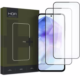 GRŪDINTAS STIKLAS HOFI GLASS PRO+ 2-PACK GALAXY A35 / A55 5G JUODAS