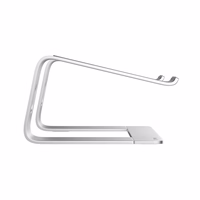 Crong AluBench – Aluminum Laptop stovas (sidabrinis)