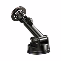 FORCELL F-GRIP PrecisionX magnetinis automobilinis laikiklis priekinio stiklo / prietaisų skydelio / oro angos tvirtinimui, suderinamas su MagSafe, juodas