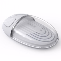 Dux Ducis "CM" belaidė Bluetooth pelė balta / skaidri