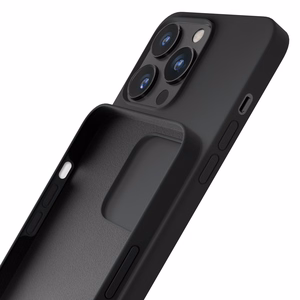 3mk Silicone Case for iPhone 16 Pro - Black