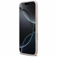 Guess 4G Circle Classic Logo Magnetinis dėklas telefonui iPhone Air - rožinė