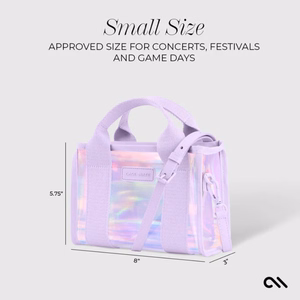 Case-Mate Micro Tote Bag vandeniui atsparus krepšys per petį, Soap Bubble