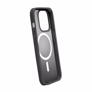 Puro Gradient magnetinis silikoninis dėklas telefonui iPhone 15 Pro Max - juodas