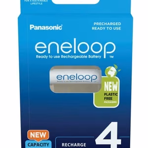 Rechargeable batteries PANASONIC ENELOOP AAA 800 mAh 4 szt (BK-4MCDE/4CP)