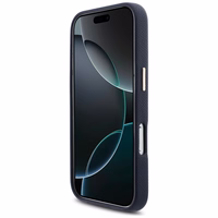 "Karl Lagerfeld Karl Head" logotipas "MagSafe" dėklas "iPhone 17 Pro Max" - mėlynas