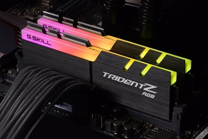 G.Skill Trident Z RGB (For AMD) F4-3200C16D-32GTZRX atminties modulis 32 GB DDR4 3200 MHz