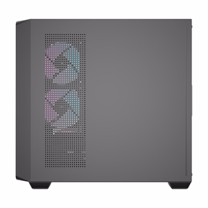Kompiuterio korpusas Darkflash DS900WD (juodas) + 4 ventiliatoriai
