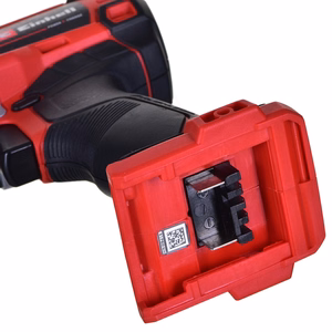 Einhell TE-CD 18/50 Li BL Solo – akumuliatorinis bešepetėlis smūginis gręžtuvas, juodos ir raudonos spalvos
