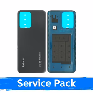 Galinis dangtelis skirtas Xiaomi Redmi Note 12 5G / Onyx Gray / (Service Pack)