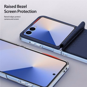 Dėklas Dux Ducis "Bril" Samsung F751 Z Flip7 FE mėlynas