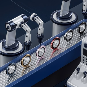 Benks Grūdintas stiklas DR Sapphire Objektyvo apsauginis stiklas kamerai Iphone 17 Pro/17 Pro Max (lęšio 3 vnt.) juodas