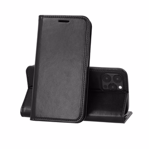 Magnetinė Elite knyga Iphone 12 Pro Max juoda
