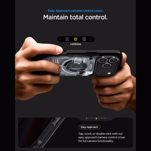 Spigen Ultra Hybrid MagSafe Zero One dėklas iPhone 18 Pro / 17 Pro, juodas