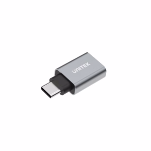 UNITEK Y-A025CGY kabelio sąsajos adapteris USB Type-C USB Type-A Metalinis
