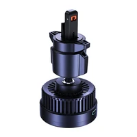 Baseus MagPro automobilinis laikiklis su 15W Qi2.0 indukciniu įkrovikliu (juodas)