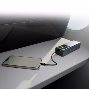 Powerbank SBS 20000mAh PD 100W with LCD display - gray