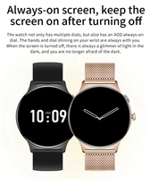 Išmanusis laikrodis (m) Blavec M-01 Vesta HD AMOLED Voice Call (SWM01-B) - juodas (m)