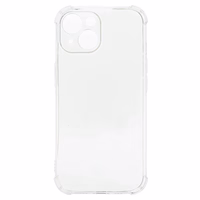 Clin Anti Shock 1,5mm dėklas telefonui iPhone 15 Plus skaidrus